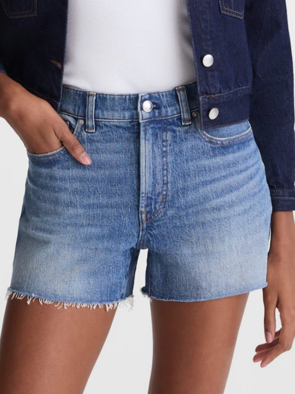 Madewell The Perfect Vintage Short Curve Cut-off